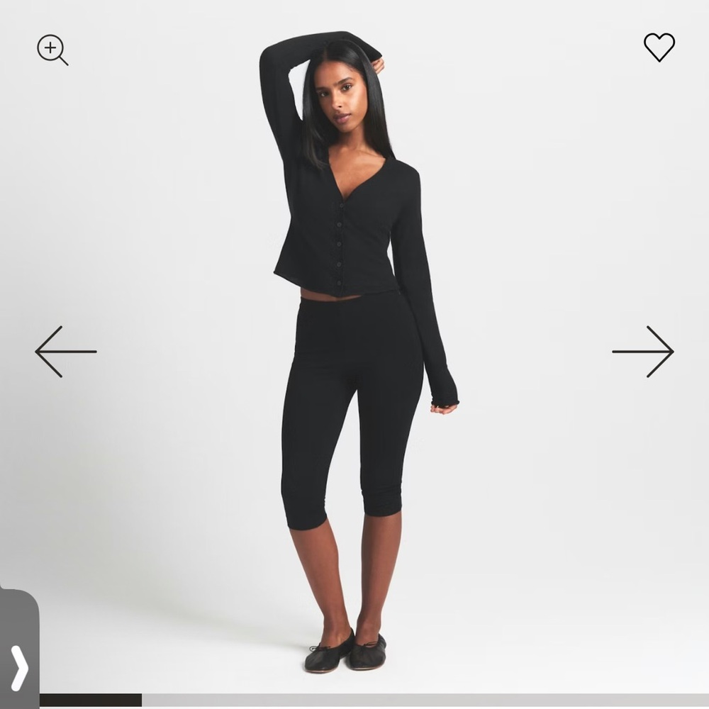 Skims | cashmere | Button-Up Cardigan Medium